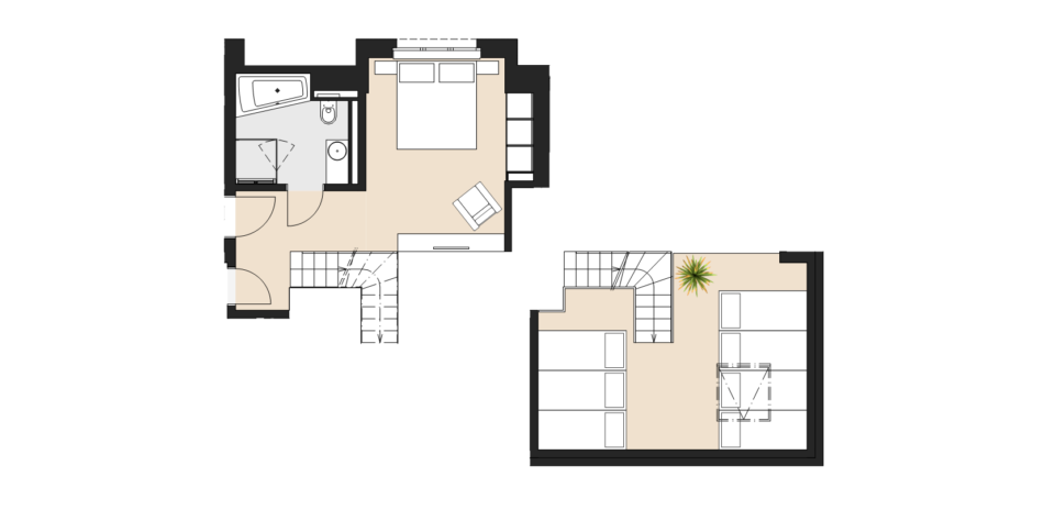 Sternen Suite - Grundrissplan