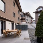 Ferienwohnung Steinbock - Terrasse